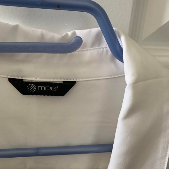 MPG Sport Milano Technical Dress Shirt, White, - Picture 3 of 4